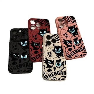 Ốp Điện Thoại Nếp Nhăn Mát Linh Hoạt Hoạt Hình Tinh Gengar Dễ Thương Thích Hợp Cho iPhone 14 15 16 17 pro max 11promax 12promax 13promax 14pro 15pro Ốp Bảo Vệ Chống Sốc