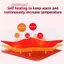 Trị liệu thắt lưng từ tính có thể điều chỉnh Ba Phụ nữ Massage Tấm thép Tấm bảo vệ Hỗ trợ thắt lưng tự sưởi ấm Dây đeo mát xa Ba