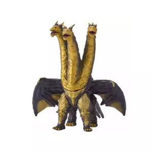 Caesar Ghidorah Rồng ba đầu Quái vật cao su mềm Godzilla Ultimate Battle Monster Rồng ba đầu Chiều cao 18cm