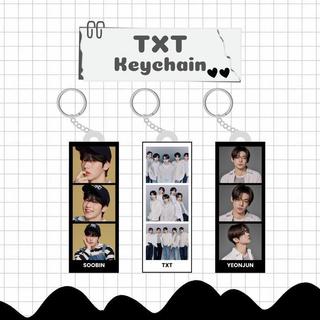 Gantungan Kunci Photostrip TXT Tomorrow X Together Sanctuary Over The Moon Foto Strip Keychain K