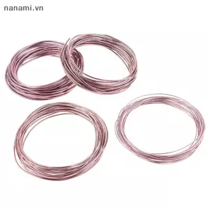 Dây trồng cây cảnh bằng nhôm Anodized Tổng cộng 16,5 Feet (Nâu) [VN]