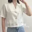Áo khoác ngắn tay Blazer nữ phong cách ngắn 2025 Áo khoác ngắn tay mùa xuân 6.23