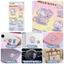 Miếng dán trang trí 3D Sanrio Kuromi KITTY, hình dán dầu lấp lánh, lắc lắc, phần thưởng đồ chơi dễ thương cho bé gái, dán điện thoại