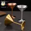 Ly Martini Inox Cotail Glass Ice Cream Món Tráng Miệng Cốc Uống Champagne Cốc Kim Loại Nhà Hàng Thanh Dụng Cụ ELWW