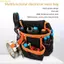 Fol Electrician Thắt Lưng Túi Bền 600D Vải Oxford Túi Dụng Cụ Với 8 Túi Phần Cứng Dụng Cụ Túi Thắt Lưng Túi Dành Cho Nam