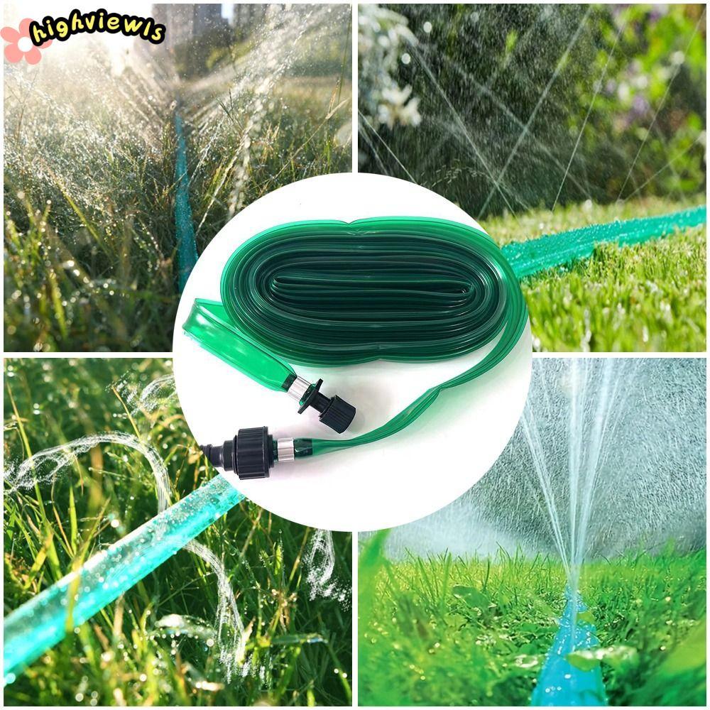 Ống Tưới HIGHVIEWLS, Tiết Kiệm Nước Tự Động Tưới Vòi Vườn, Đất Bãi Cỏ Ngâm Nhỏ Giọt Vòi Nước Sân Vườn