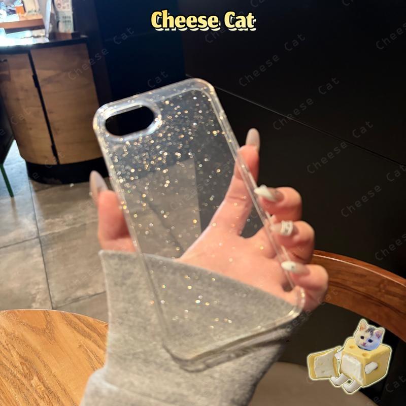 Bling Bling Lấp Lánh Ốp Lưng Điện Thoại iPhone 16E 17E 13 14 15 12 11 16 17 Pro Max Xs Max XR 7 8 Plus 17 Air