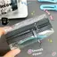 E-WOITD Dễ Thương Mini Trong Suốt Mèo Con Tiền Xu Thời Trang Mùa Hè PVC Trong Suốt Ví Nữ Lipsti Tai Nghe Chìa Khóa Thẻ Tín Dụng Túi Bảo Quản E-WOITD