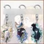 SQ11 Demon Slayer Acrylic Móc Khóa Hoạt Hình Anime Tomioka Giyuu Mặt Dây Chuyền Bền Cho Ba Lô Túi & Chìa Khóa