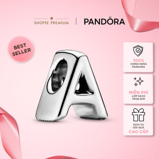 Charm Bạc Pandora Moments Bảng Chữ Cái - Letter Alphabet Charm