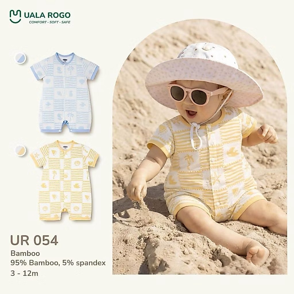 (5,5-10kg, 3-12M) Bộ Body Cộc Tay Uala UR2216 UR3720 UR3823 UR054 UR509 UR070 UR298 UR066 UR2185 UR300