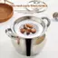 Hộp đựng dầu bằng thép không gỉ cho nhà bếp Bình dầu mỡ 1L có bộ lọc lưới để bảo quản chảo rán nấu ăn [VN]