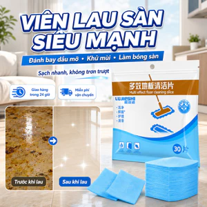 ⚡Ship Nhanh⚡Viên tẩy bẩn mạnh cho sàn nhà | Viên làm sạch gạch men hiệu quả | Viên dưỡng sàn chống bẩn sáng bóng