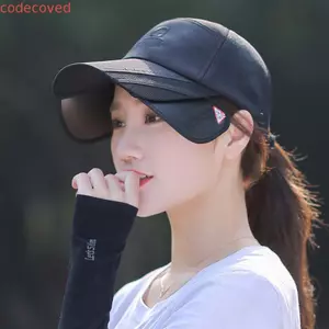 Mũ vành mở rộng co giãn COSCOVED, Lưới chống tia cực tím Mũ bóng chày có độ che dài thoáng khí, Mũ Safari Nhanh khô Chống thấm nước Mũ che nắng nam nhẹ Lướt sóng