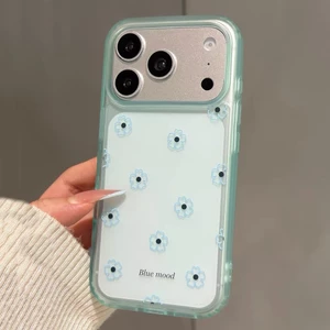 Ốp Điện Thoại Sương Mù Hoa Cho iPhone 17 Pro Max 16 15 14 13 Vỏ Bảo Vệ Chống Sốc