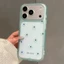 Ốp Điện Thoại Sương Mù Hoa Cho iPhone 17 Pro Max 16 15 14 13 Vỏ Bảo Vệ Chống Sốc