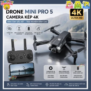 H66 – Máy bay không người lái quay phim trên không HD gập gọn điều khiển từ xa 4 cánh, bay lâu