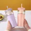 Cốc cách nhiệt chống rò rỉ YB2 với máy pha trái cây có thể tháo rời và cốc nước du lịch cầm tay bằng ống hút