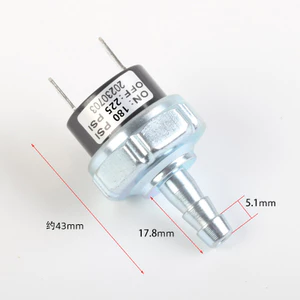 Chùa Đuôi Dài Công Tắc Áp Suất Nước Máy Bơm Nước Không Khí Đa Năng Khí Nén Công Tắc Áp Suất Cao UZ1T