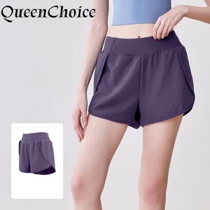 Quần thể thao cạp cao dành cho nữ Quần short tập luyện để tập Yoga Tập thể dục & Chạy bộ