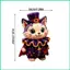 Bộ chăn bông May nhân vật vui nhộn Trang trí thủ công Halloween DIY Quilting Kit dành cho người lớn Người mới bắt đầu Halloween sonlekvn