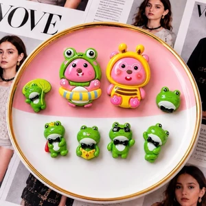 Set Charm Loopy & Ếch Xanh Dễ Thương