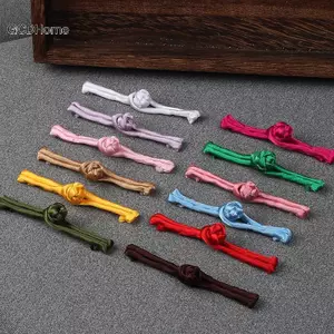 GCDHome Tang Phù Hợp Với Sườn Xám Handmade Nút Nút Nút 5 Cặp Nút Dây Đóng Cửa Cho DIY May Thủ Công Dressmaking HOT