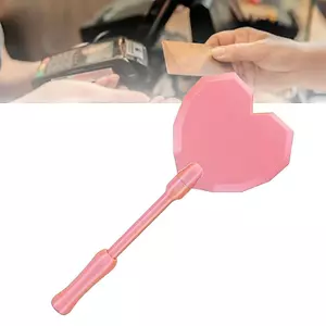 halluya.vn-sip-my Xixian Hộp đựng thẻ tín dụng in 3D để thanh toán không tiếp xúc với khe cắm an toàn Thiết kế hình trái tim Món quà lý tưởng Vui chơi (Vàng hồng)