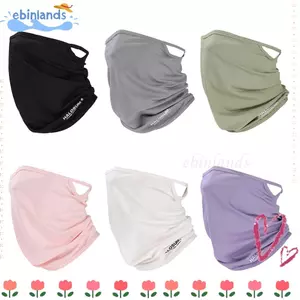 EBINLANDS Mùa Hè Bandana, Chống Tia UV Chống Nắng Lưới Thoáng Khí Mặt, Đi Xe Đạp Thể Thao Chống Gió Chống Bụi Treo Cổ Gaiter Chạy Bộ