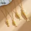 KUZHEN Mới Retro Cá Koi Cá Tính Thời Trang Ánh Sáng Sang Trọng Thép Không Gỉ Mặt Dây Chuyền Nelace Cho Nữ Choker Phụ Kiện Unisex Đảng Quà Tặng HOT