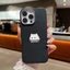 Funny Black White Cat Lovers Couple Painted PU Leather Case cho Infinix Hot 30 50i 60i 50 60 Pro + Smart 9 8 Pro Vỏ chống sốc mỏng nhẹ