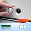 POWER Universal Car Baup Bảo vệ ống kính máy ảnh 2 chiếc Vỏ chống sương mù chống vỡ để hỗ trợ quan sát phía sau.