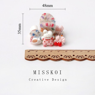 MISMEMO Váy bé gái họa tiết hoạt hình động vật nhỏ với kẹp tóc dễ thương hình cá mập và thỏ