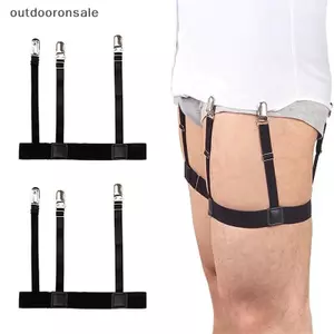 Áo sơ mi nam Thắt lưng chống trượt Lo Đóng cửa Chân đàn hồi đùi treo Garters FSI