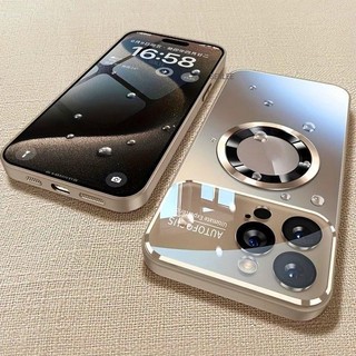 Ốp bảo vệ vỏ cứng chống sốc, Thích hợp cho iPhone 16 PRO MAX, 14, 13, 12, 11, 15 PRO MAX và 15 Plus, Bao bì mờ, Chống sốc, Phim bảo vệ có ống kính, Hỗ trợ sạc không dây