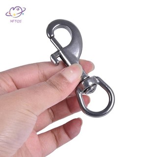 HFTOY Bu lông bằng thép không gỉ Snap Hook Clip Lặn Singel Hook BCD Phụ kiện Dụng cụ ~