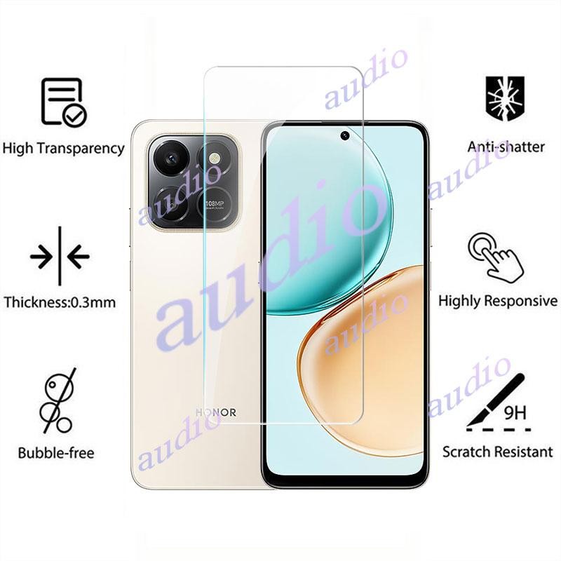 Kính cường lực Honor X7d 4G 2in1, bảo vệ màn hình toàn diện kèm ống kính camera cho HONOR X7d 4G/5G 2025