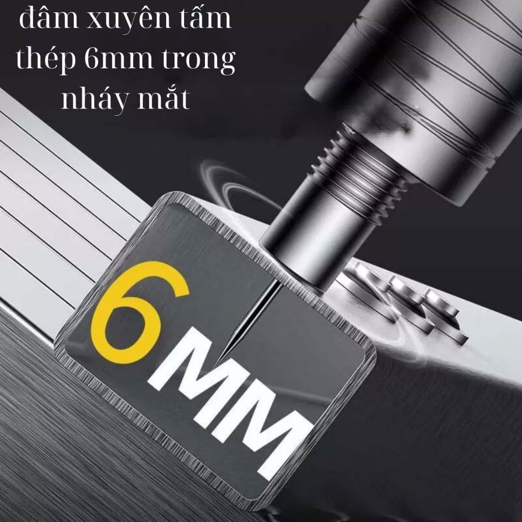 Máy Bắn Đinh Hạt Nổ Mẫu Mới Nhất 2025 Bắn Đinh Bê Tông tiện lợi đễ dùng (Tặng Kèm 100 Đinh )