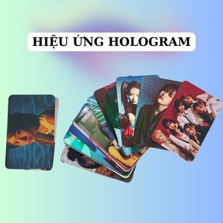 Lomo Card Kpop Hologram I.VE Fanmade Lomo Card Bo Góc Hộp 30 Tấm Timo QT121