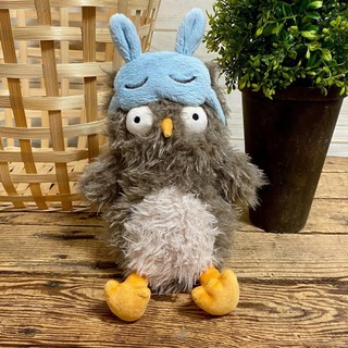 Audrey Hootsoftly Jellycat Owl Đồ chơi sang trọng có mặt nạ mắt Búp bê động vật nhồi bông mềm Quà tặng Giáng sinh cho trẻ em