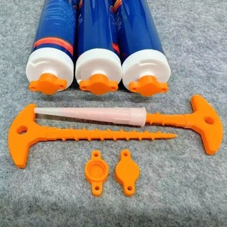 Máy làm sạch vòi phun keo FEIYING, Dụng cụ tự làm tiện dụng bằng nhựa Nắp niêm phong keo thủy tinh, Phù hợp với kích thước tiêu chuẩn Máy in niêm phong cầm tay Vòi phun nạo vét nhà