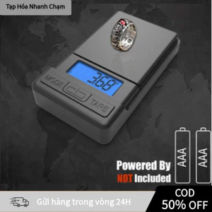 【COD】Cân Kỹ Thuật Số Mini 0.01g – Cân Bỏ Túi Đo Trà, Bột, Cà Phê, Trang Sức, Màn Hình LED