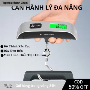 【COD】Cân Điện Tử Cầm Tay 50Kg – Cân Treo Mini Du Lịch, Dễ Mang Theo, Đo Chuẩn Từng Gram