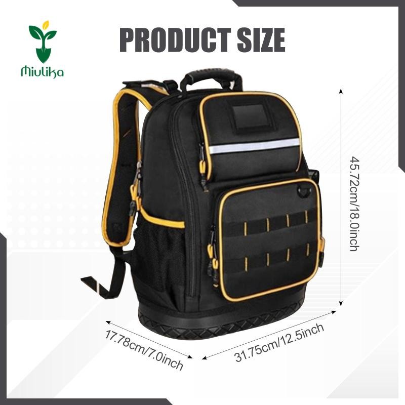 Dụng Cụ Ba Lô Túi Bảo Quản Carrier Tiện Ích Tổ Chức Túi Dành Cho Nam Dụng Cụ Tổ Chức Túi Cho Công Nhân Kỹ Thuật Bảo Trì