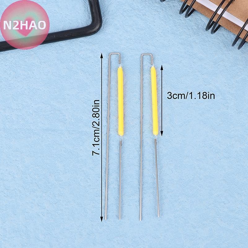 N2HAO 10 Cái 3V 30MM Bóng Đèn Led Dây Tóc Phần Gốm Điểm Hàn Dây Tóc Led Diode Phần n