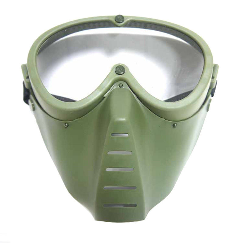 Quân đội Fan Field CS Bắn súng Mặt nạ bảo vệ Súng nước ngoài trời Mặt nạ bảo vệ toàn mặt COS Mặt nạ đầu lâu