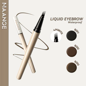 MAANGE COMBO 2 Chì kẻ mày dạng lỏng MAANGE siêu mịn, đầu bút 4 cạnh, chống nước, bền màu 36 giờ 0.5G MG-E03