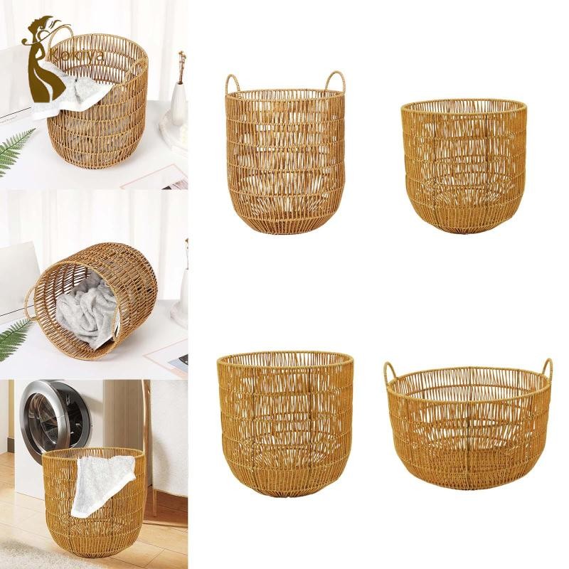 Giỏ Giặt Quần Áo Bảo Quản Quần Áo Gia Đình Giỏ Đồ Chơi Thùng Đồ Chơi Sắp Xếp Lưu Trữ Có Tay Cầm Cho Gia Đình Mầm Non Phòng Khách