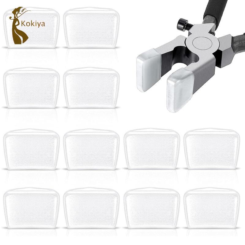12 Miếng Đầu Cao Su Bảo Vệ Thay Thế Có Thể Thay Thế Bảo Vệ Vỏ Bảo Vệ Cho Kìm Phá Kính Kìm