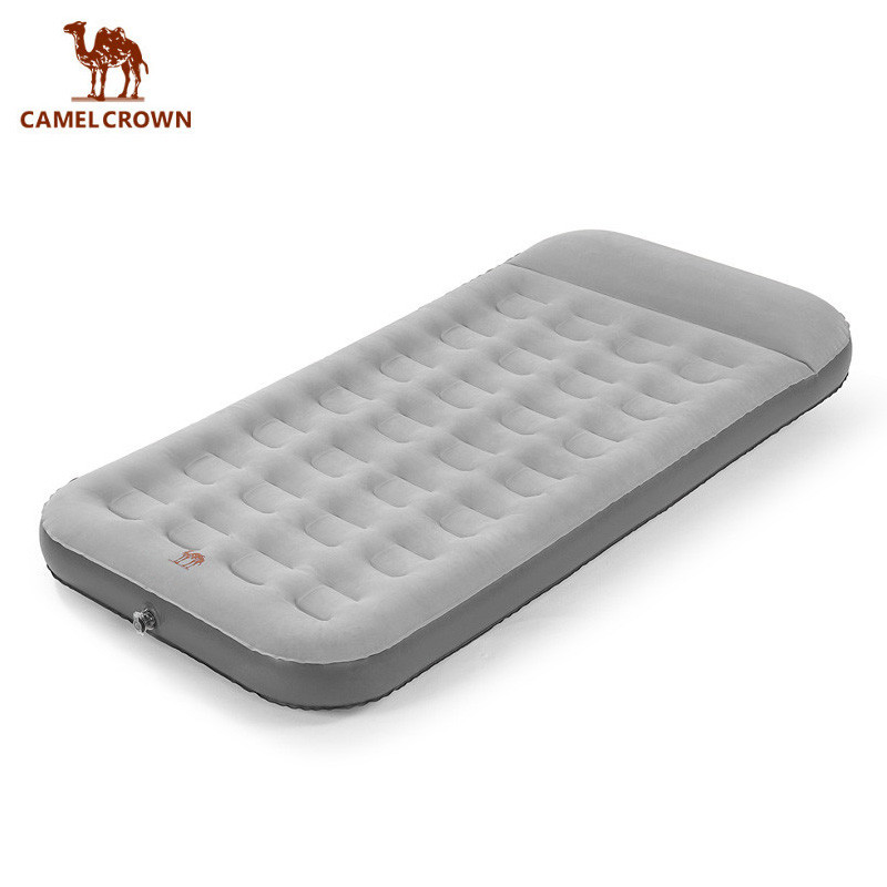 Nệm bơm hơi CAMEL CROWN, Thích hợp cho Lều cắm trại ngoài trời, Nệm khí chống nước đơn di động tại nhà để cắm trại